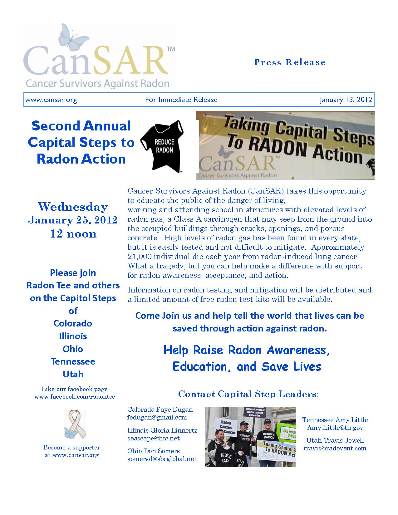 Press Release Capital Steps